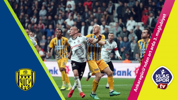 Ankaragücü'nden art arda 3. mağlubiyet