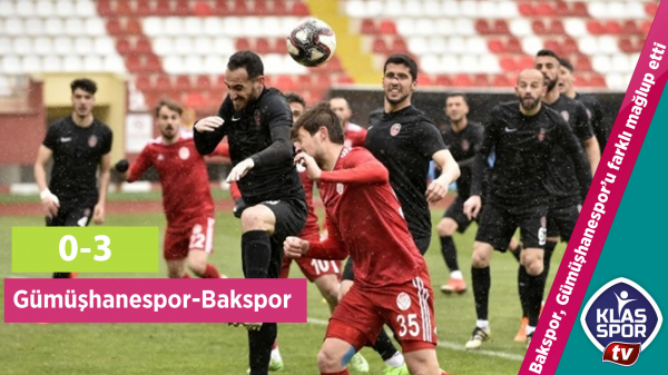 Bakspor, Gümüşhanespor'u farklı mağlup etti