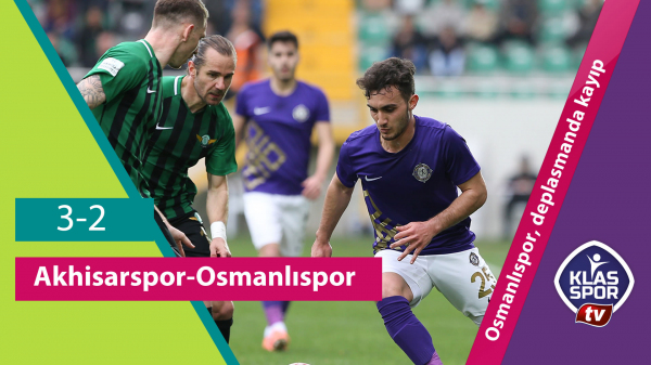 Osmanlıspor deplasmanda kayıp