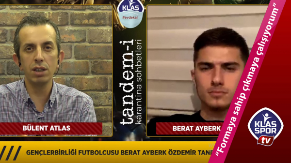 Berat Ayberk Özdemir: Formaya sahip çıkmaya çalışıyorum