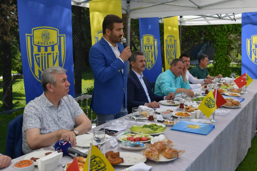 Ankaragücü belediye başkanlarını misafir etti