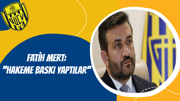 Fatih Mert: ''Hakeme Baskı Yaptılar''