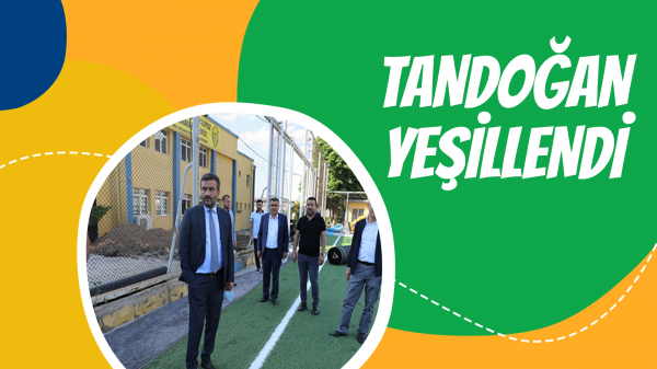 Tandoğan yeşillendi...