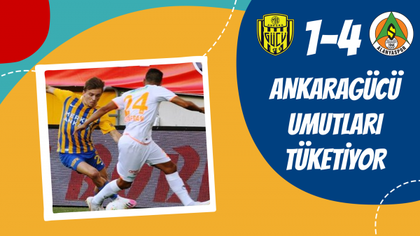 Ankaragücü umutları tüketiyor...