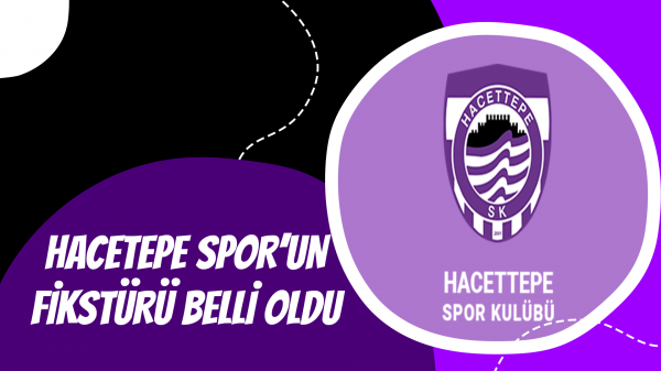 Hacettepe Spor'un fikstürü belli oldu