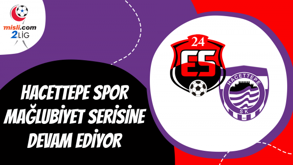 Hacettepe Spor mağlubiyet serisine devam ediyor