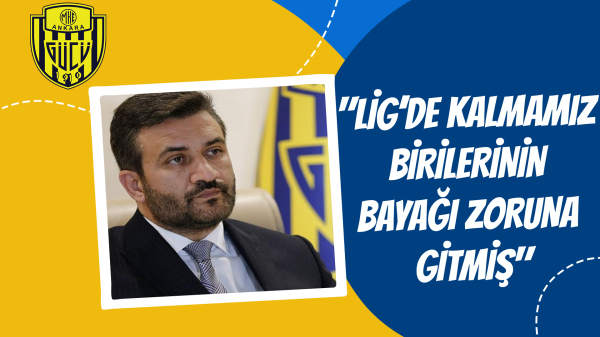 "Ligde kalmamız birilerinin bayağı zoruna gitmiş"