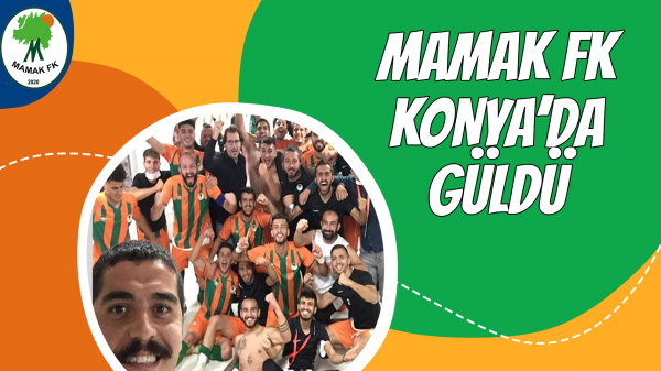 Mamak FK Konya’da güldü
