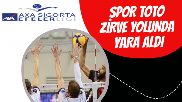 Spor Toto zirve yolunda yara aldı