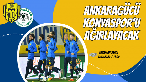 Ankaragücü Konyaspor'u ağırlayacak