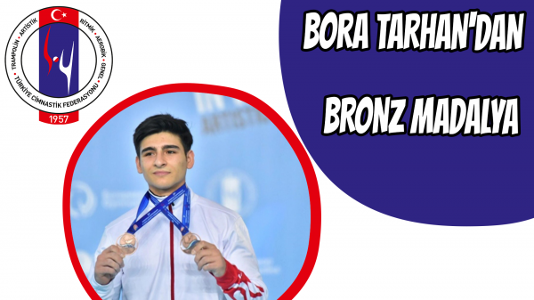 Bora Tarhan'dan bronz madalya