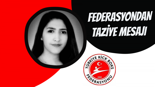 Federasyondan Taziye Mesajı