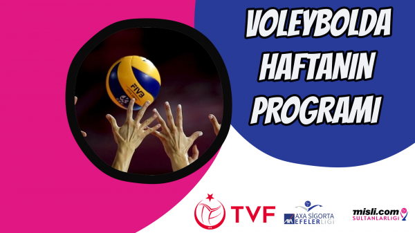 Voleybolda Haftanın Programı 