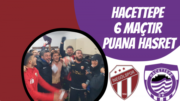 Hacettepe 6 maçtır puana hasret