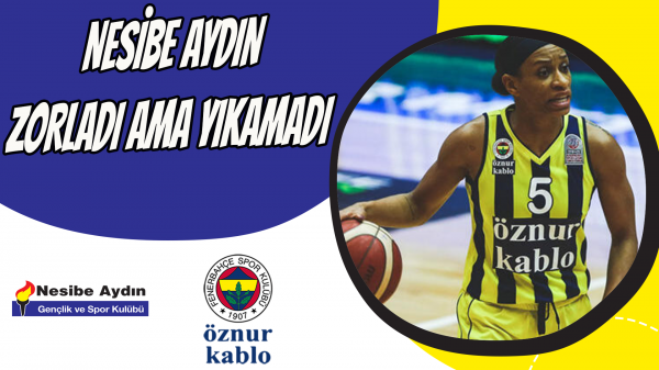 Nesibe Aydın zorladı ama yıkamadı