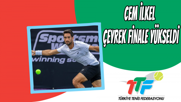 Cem İlkel çeyrek finale yükseldi