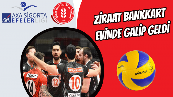 Ziraat Bankkart evinde galip geldi