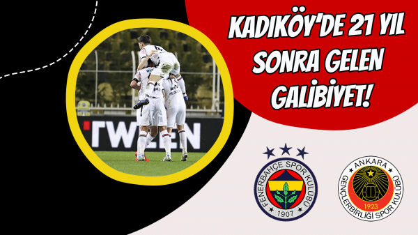 Kadıköy’de 21 yıl sonra gelen galibiyet!