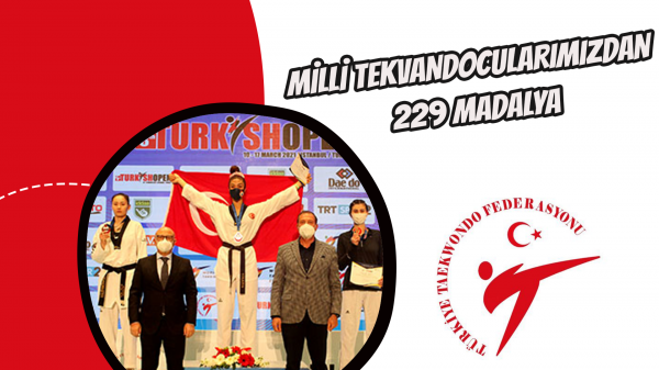 Milli tekvandocularımızdan 229 madalya