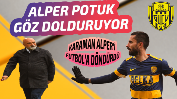 Alper Potuk performansıyla göz dolduruyor