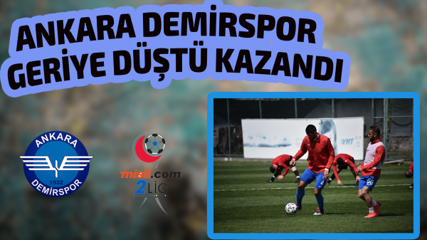 Ankara Demirspor Play Off aşkına