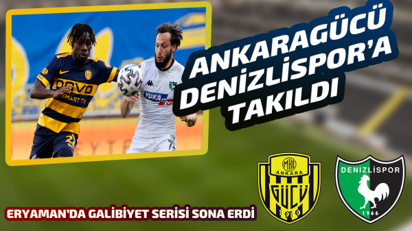 Ankaragücü 1 puana razı oldu