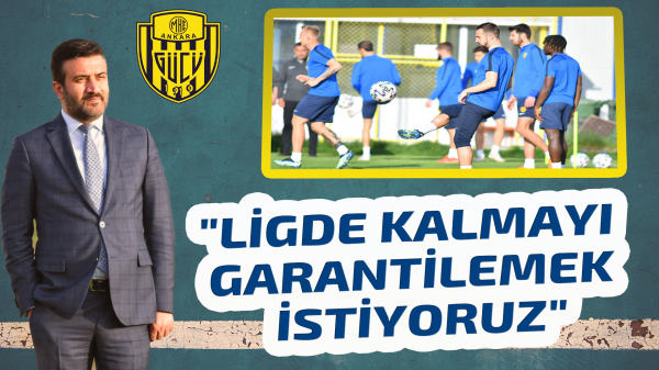 Fatih Mert: "Ligde kalmayı garantilemek istiyoruz"
