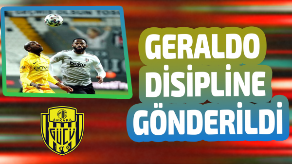 Geraldo disipline gönderildi