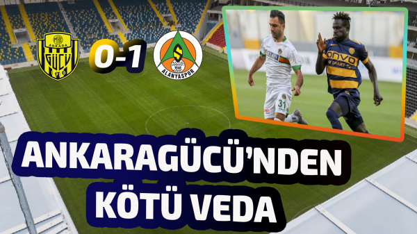 Ankaragücü’nden kötü veda