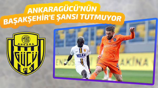 Ankaragücü'nün Başakşehir'e karşı 10 yıldır galibiyeti yok