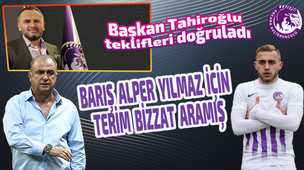 Barış Alper Yılmaz için Terim bizzat aramış