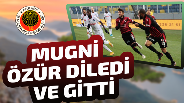 Mugni özür dileyerek ayrıldı