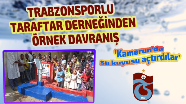 Trabzonsporlu taraftar derneğinden örnek davranış