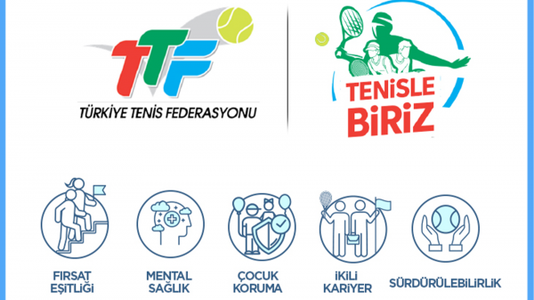 Türkiye Tenis Federasyonu ‘Tenisle Biriz’ Projesini Hayata Geçiriyor