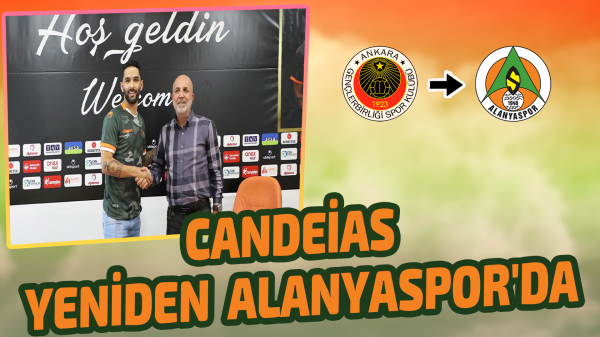 Candeias yeniden Alanyaspor'da