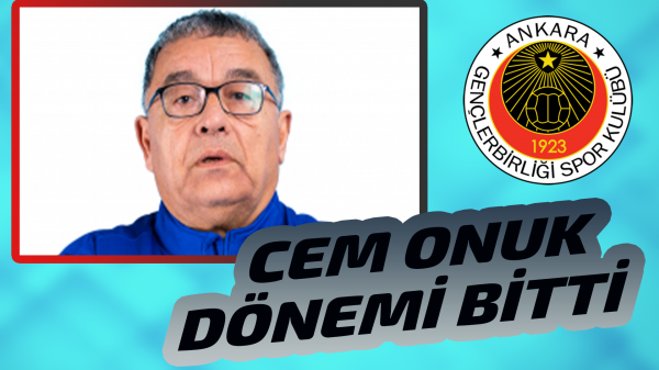 Dördüncü Cem Onuk dönemi bitti 