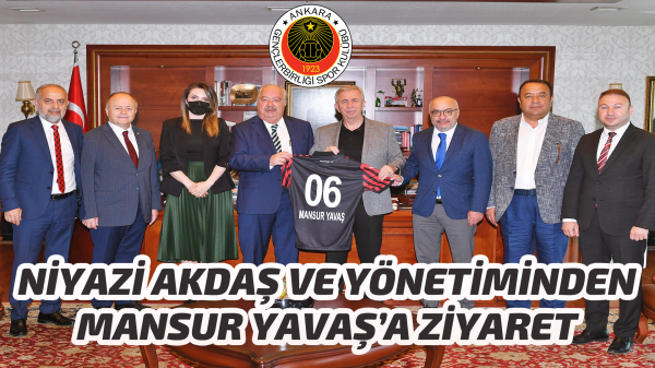 Gençlerbirliği'nden Mansur Yavaş'a ziyaret