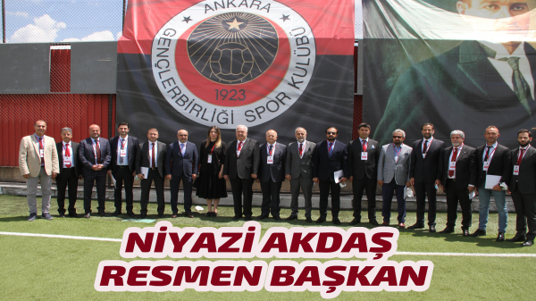 Niyazi Akdaş resmen Başkan!