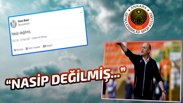 Özcan Bizati ile yola devam edilmeyecek
