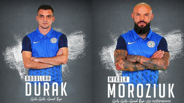 Rizespor'da Abdullah ve Moroziuk ile yollar ayrıldı