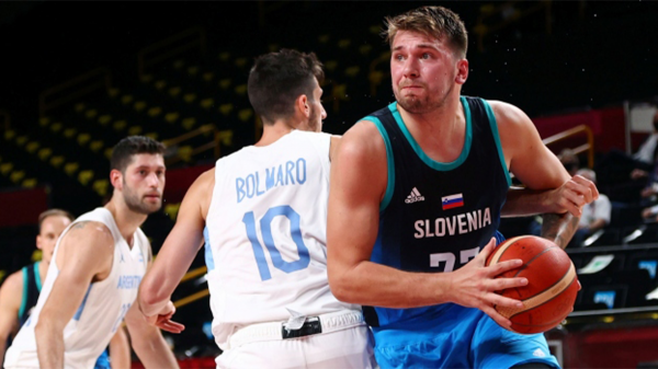 Doncic şov yaptı Slovenya kazandı