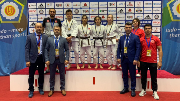 Ümitler Avrupa Judo Kupası'nın ilk gününde 4 madalya