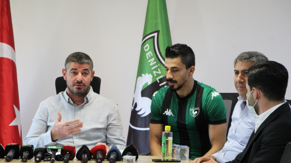 Denizlispor'da transfer yasağı kalktı ve  ilk transfer açıklandı