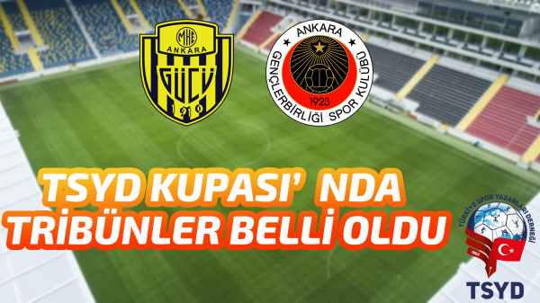 TSYD Kupası’nda tribünler belli oldu