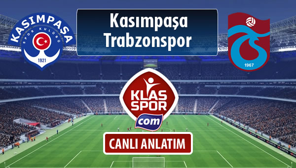 Kasımpaşa - Trabzonspor maç kadroları belli oldu...