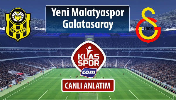Evkur Y.Malatyaspor - Galatasaray maç kadroları belli oldu...
