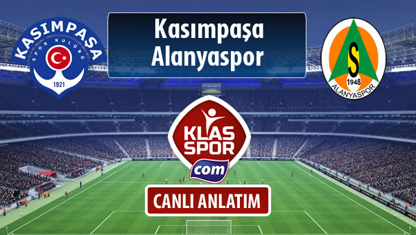 Kasımpaşa - Alanyaspor maç kadroları belli oldu...