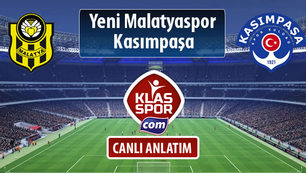Evkur Y.Malatyaspor - Kasımpaşa maç kadroları belli oldu...