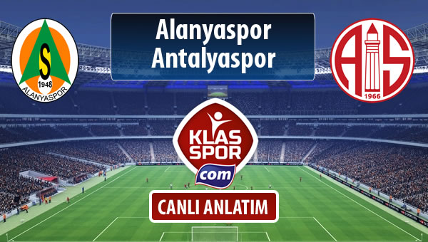 Alanyaspor - Antalyaspor maç kadroları belli oldu...