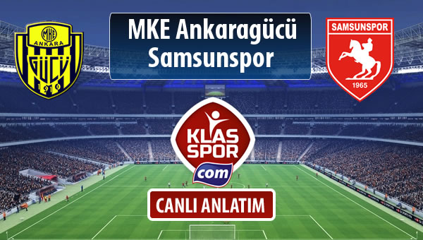 MKE Ankaragücü - Samsunspor maç kadroları belli oldu...